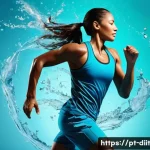 운동선수의 식단에서 수분 균형 유지하기 - **Prompt 1: The Complex Dance of Hydration and Electrolytes**
    A vibrant, dynamic image showcasin...